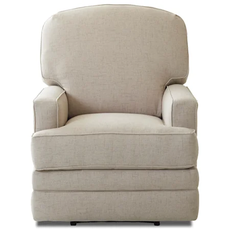 Casual Swivel Gliding Reclining Chair